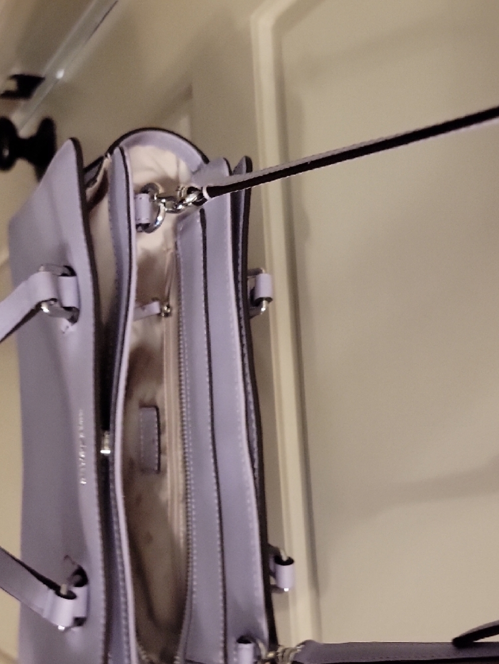 kate spade lavender satchel - Picture 6 of 6
